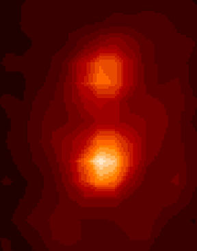 [10 micron image of T
Tauri]